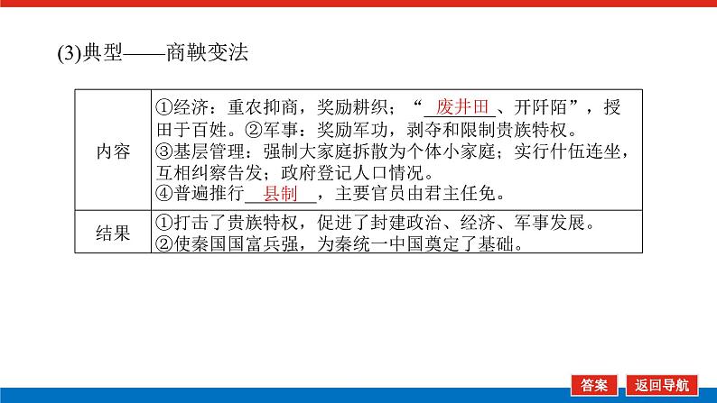 2025届高中历史创新版全程复习课件2春秋战国时期的社会变革与先秦思想文化07