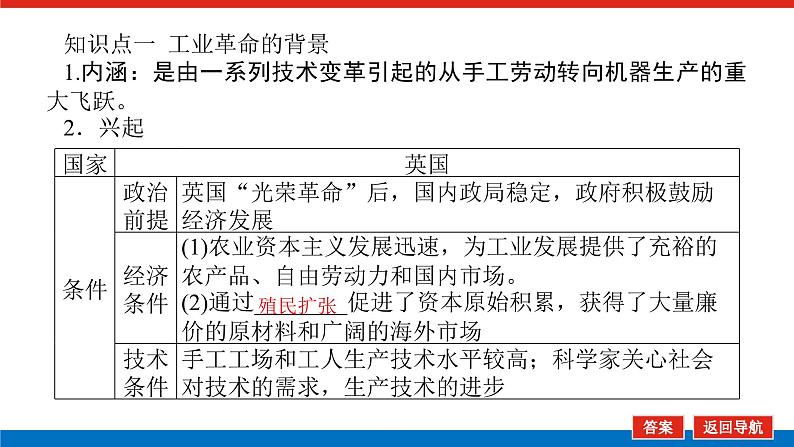 2025届高中历史全程复习构想课件课题37影响世界的工业革命第5页