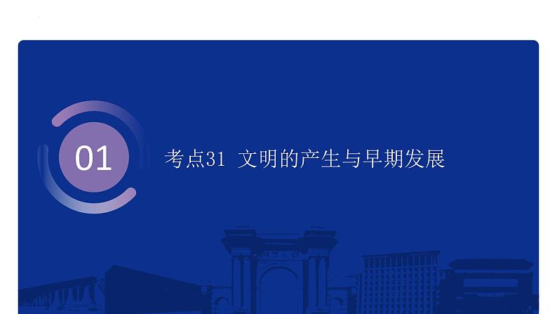 专题12 古代文明的产生与发展 课件--2025届高三统编版(2019)必修中外历史纲要下一轮复习第3页