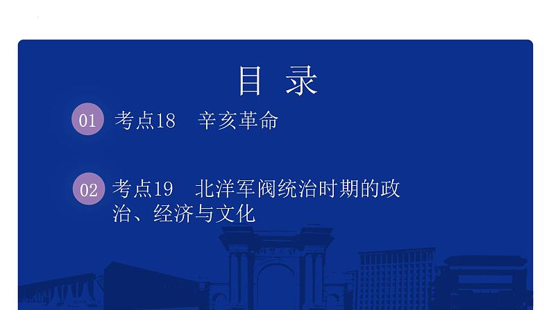 专题6 辛亥革命与中华民国的建立 课件--2025届高三统编版(2019)必修中外历史纲要上一轮复习第2页