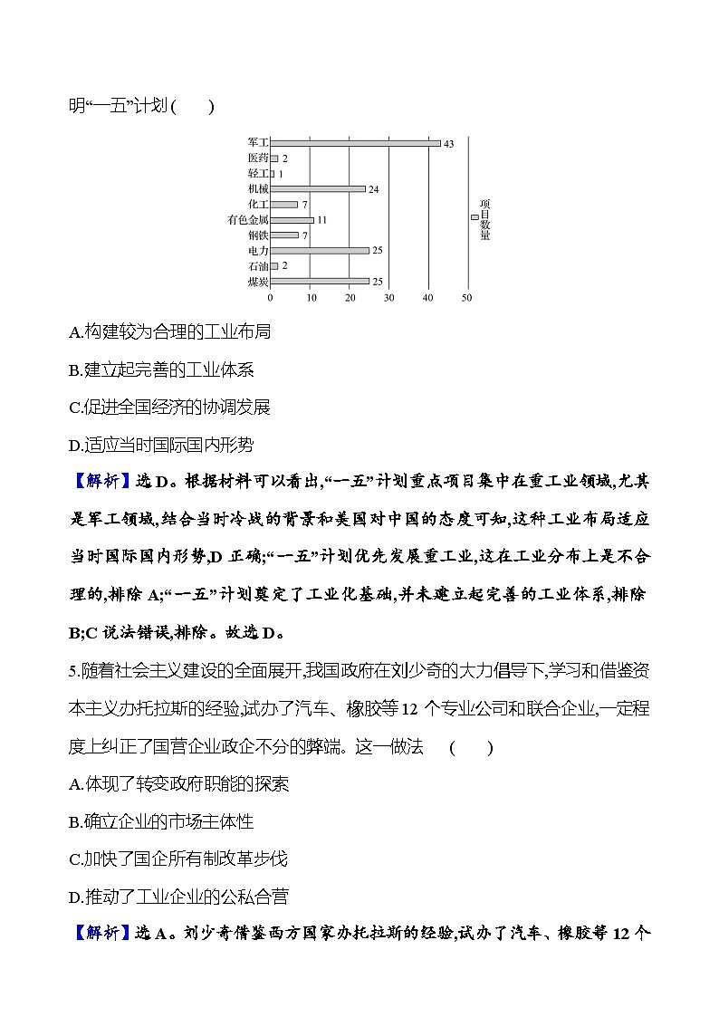 十六中华人民共和国成立和社会主义建设的初期探索第3页