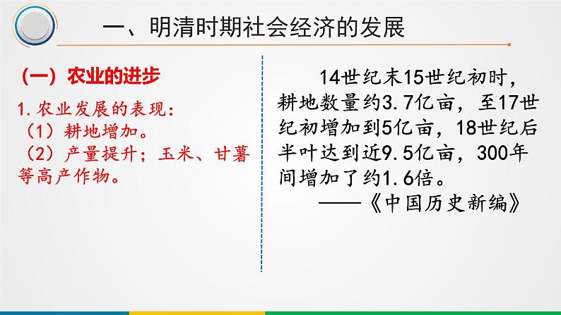第10讲 明清时期的经济与文化 课件--2025届高三统编版(2019)必修中外历史纲要上一轮复习第3页