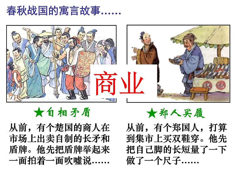人民版高中历史必修二 1.3古代中国的商业经济 课件第4页