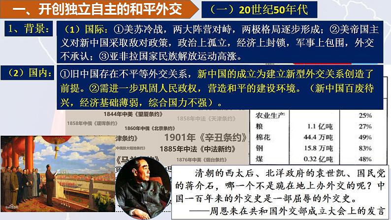 【同步课件】高中历史选必一第14课 当代中国的外交课件06