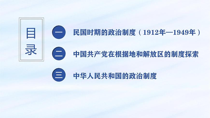 【同步課件】高中歷史選必一第3課 中國近代至當(dāng)代政治制度的演變課件第2頁