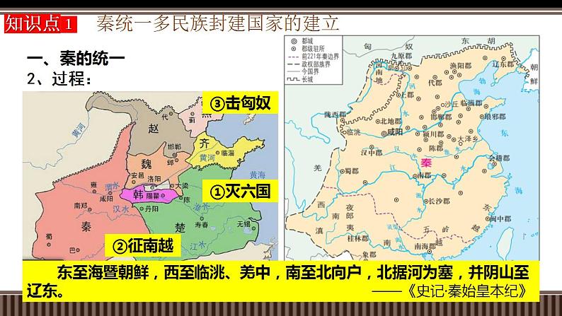 新高考历史一轮复习备课课件 第03讲秦统一多民族封建国家的建立(含答案)第6页