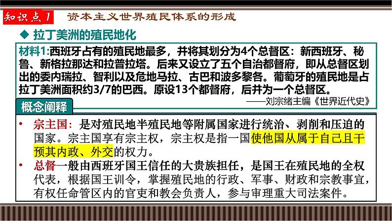 新高考历史一轮复习备课课件 第37讲+资本主义世界殖民体系的形成与亚非拉民族独立运动(含答案)第7页