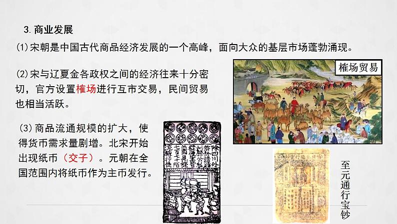 第11课 辽宋夏金元的经济、社会与文化课件----2024-2025学年高中历史必修 中外历史纲要(上)第6页