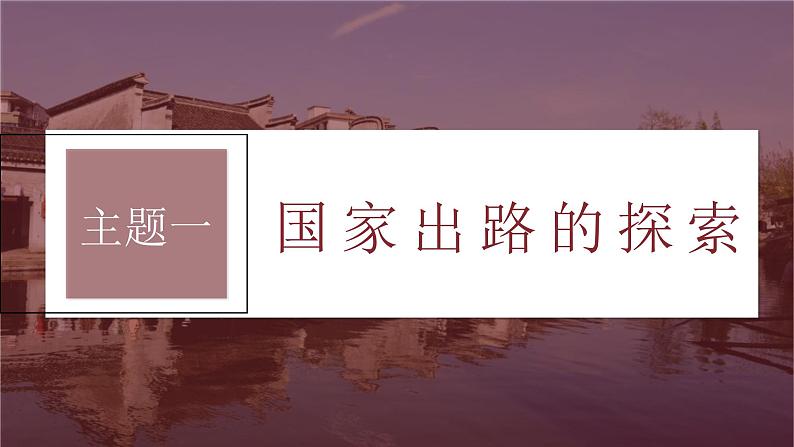 新高考历史一轮复习课件(部编版) 板块2 第5单元 第14讲 国家出路的探索与挽救民族危亡的斗争(含解析)第5页