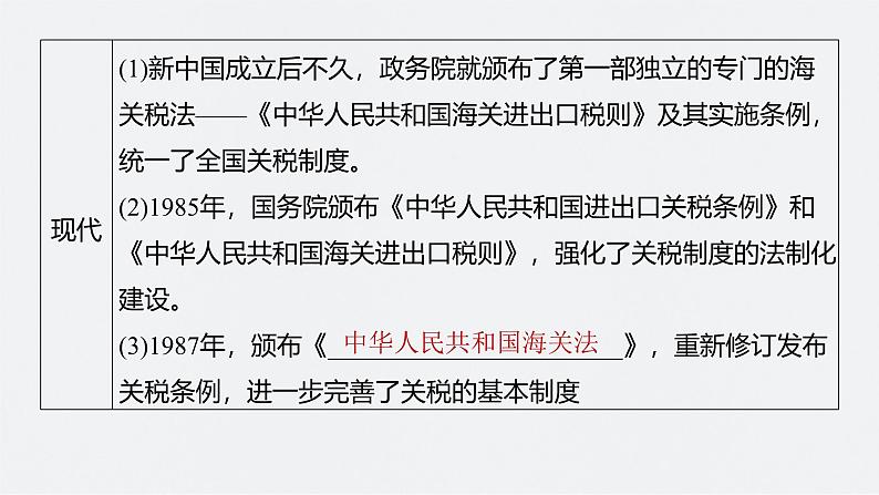 新高考历史一轮复习课件(部编版) 板块7 第16单元 第48讲 近代以来中国的税收与社会保障(含解析)08