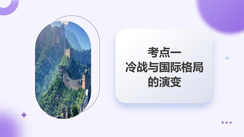 第31讲 冷战与国际格局的演变(课件)-【讲练通透】2025年高考历史一轮复习课件(高考新教材)第7页