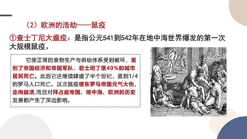 第14课 历史上的疫病与医学成就课件----2024-2025学年高中历史选择性必修2第7页