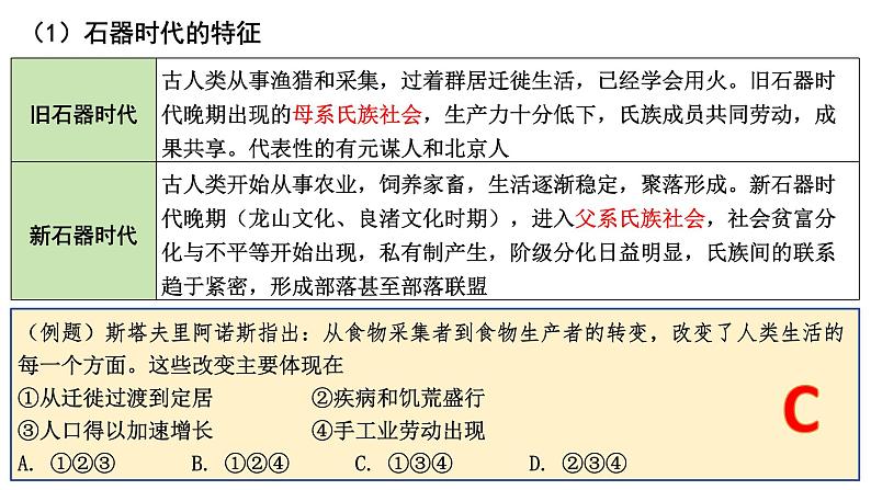 高考历史二轮专题复习课件:石器时代与农业发展第2页