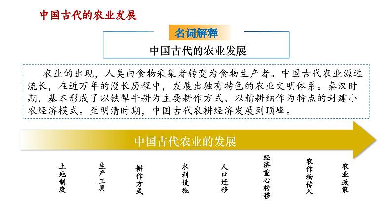 高考历史二轮专题复习课件:中国古代的农业第4页
