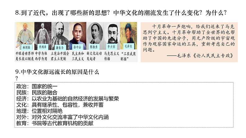 高考历史二轮复习中国古代史专题课件:中国文化自信第4页