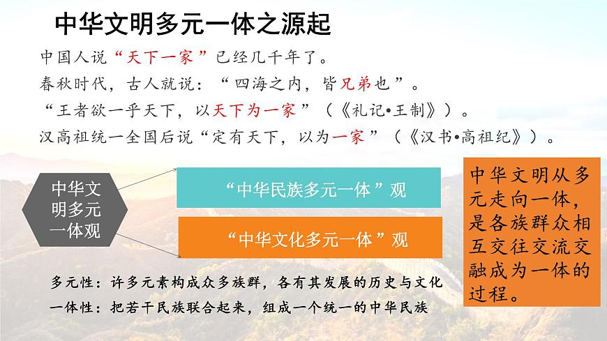 高考歷史二輪復習中國古代史專題課件:中華文明的多元一體第8頁