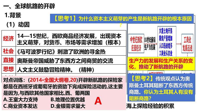 第5讲 走向整体的世界——全球航路的开辟与全球联系的初步建立-2025年高考历史一轮复习通史精要课件(统编版选必融合)05