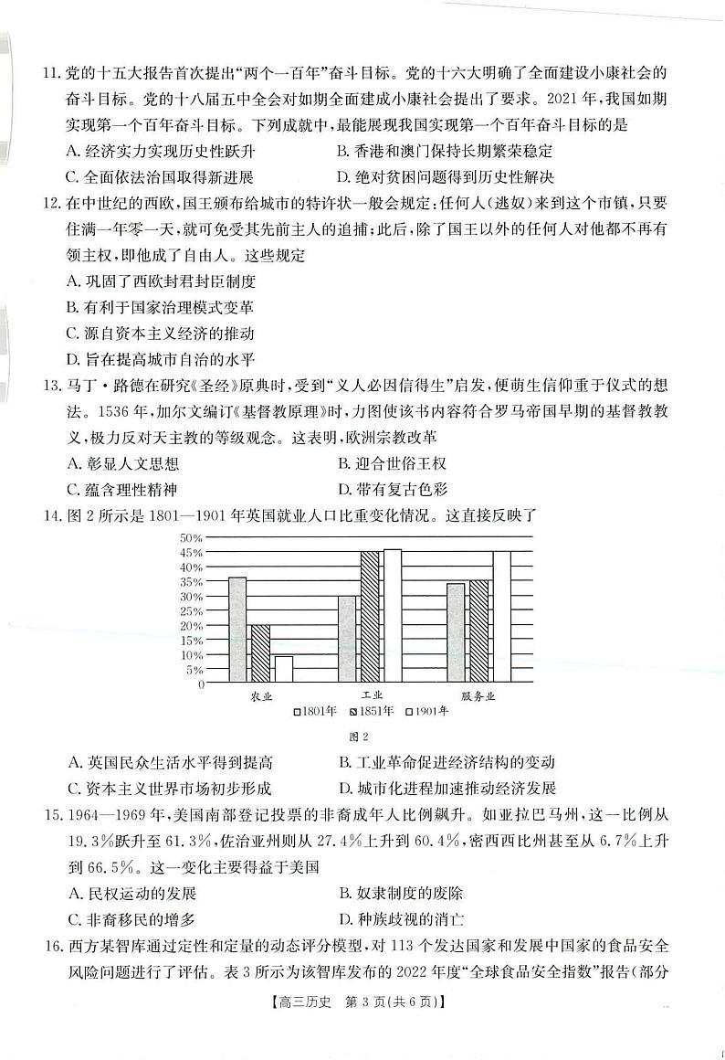 历史试卷第2页
