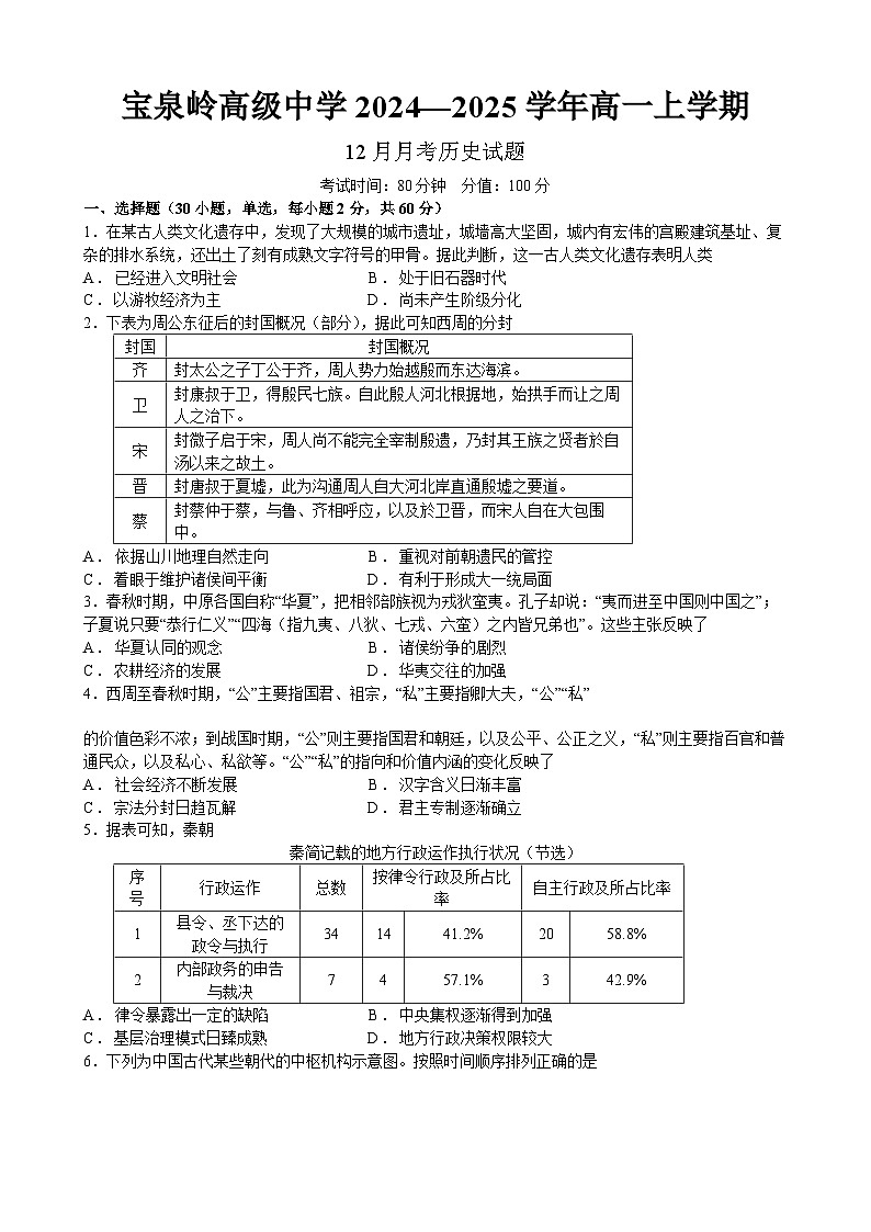 历史试题第1页