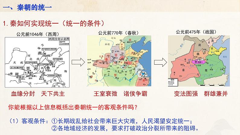 高考历史一轮复习课件:第3课_秦统一多民族封建国家的建立(35页)第7页