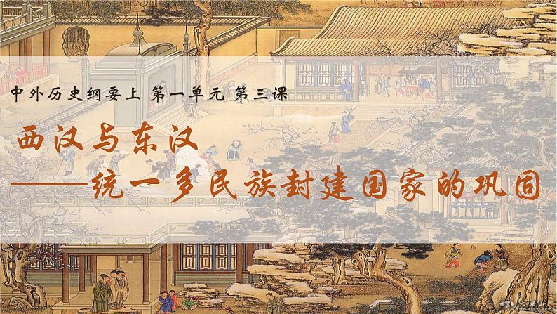 高三历史一轮复习课件:第4课 西汉与东汉——统一多民族封建国家的巩固第2页