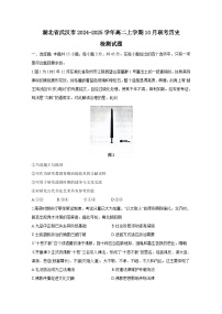 湖北省武汉市2024-2025学年高二上册10月联考历史检测试题（附答案）