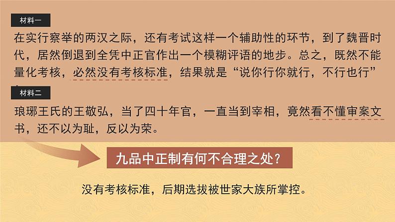 高中历史人教统编版必修中外历史纲要上07隋唐制度的变化与创新精品课件第6页