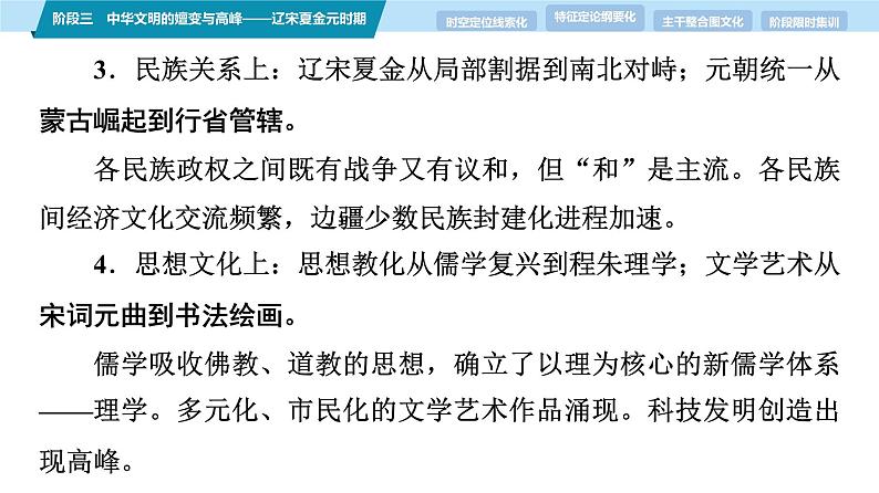 第一部分 板块一 阶段三 中华文明的嬗变与高峰——辽宋夏金元时期-【备战2025】高考历史二轮复习课件第6页