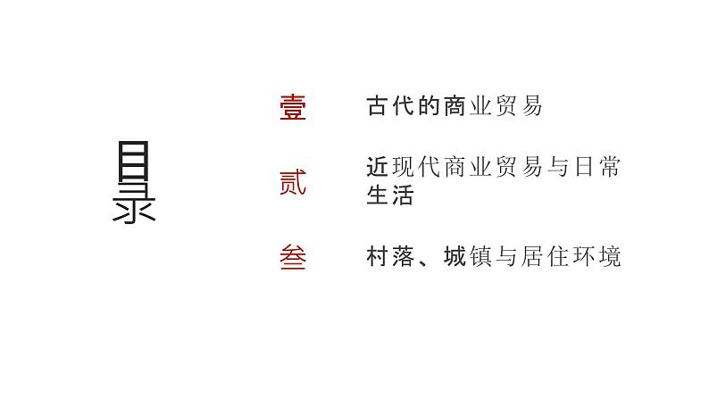 第十五单元 商业贸易与日常生活,村落、城镇与居住环境(课件)-2025年高考历史二轮专项复习第2页