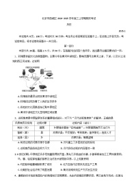 北京市西城區(qū)2024-2025學年高三上學期期末考試歷史試卷