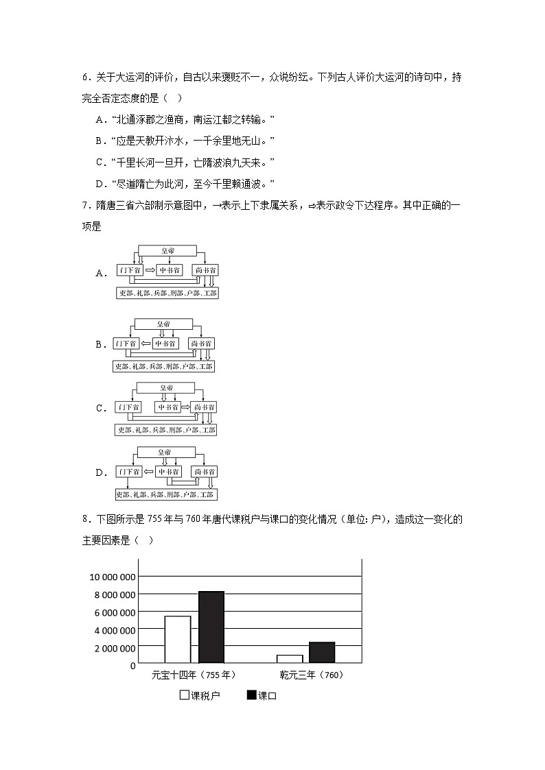 2024—2025学年度河南省信阳市第二高级中学高一第一学期11月教学质量监测历史试题第2页