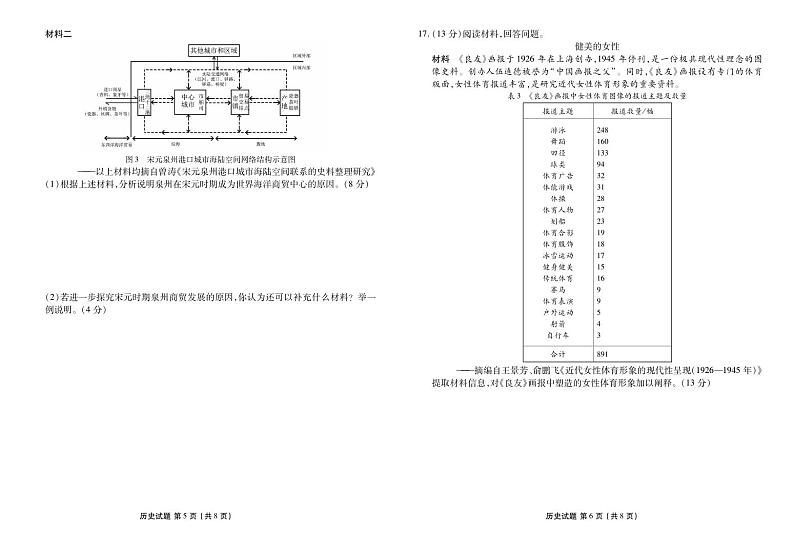 历史丨山东省菏泽市2025届高三1月期末试题历史试卷及答案第3页