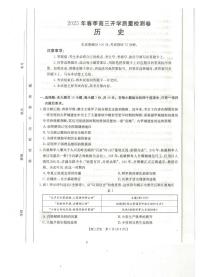 廣西壯族自治區(qū)桂林市2025屆高三下學(xué)期春季開學(xué)質(zhì)量檢測卷-歷史試卷+答案