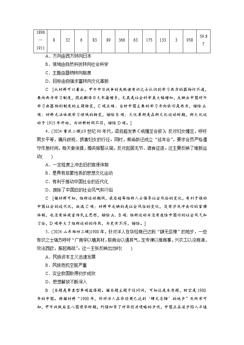 专题五 中国近代的内忧外患与救亡图存第2页