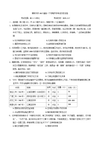 江西省宜春市樟树中学2024-2025学年高一下学期开学考试历史试题