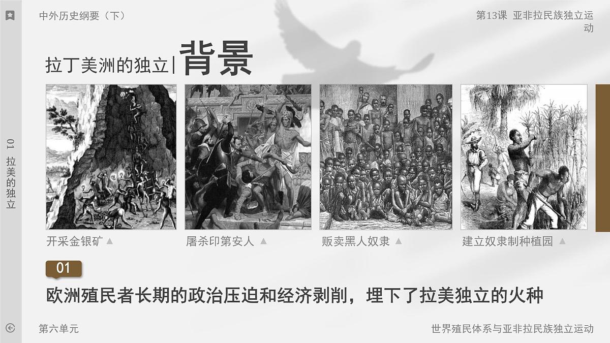 部编版2025高中历史必修中外历史纲要下第13课 亚非拉民族独立运动 课件第8页