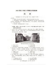 武昌区2025届高三年级上学期期末质量检测历史试卷（含答案）