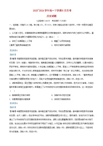 湖北省2023_2024学年高一历史下学期5月月考试卷含解析