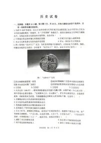 黑龙江省齐齐哈尔市2025届高三下学期二模考试历史及答案