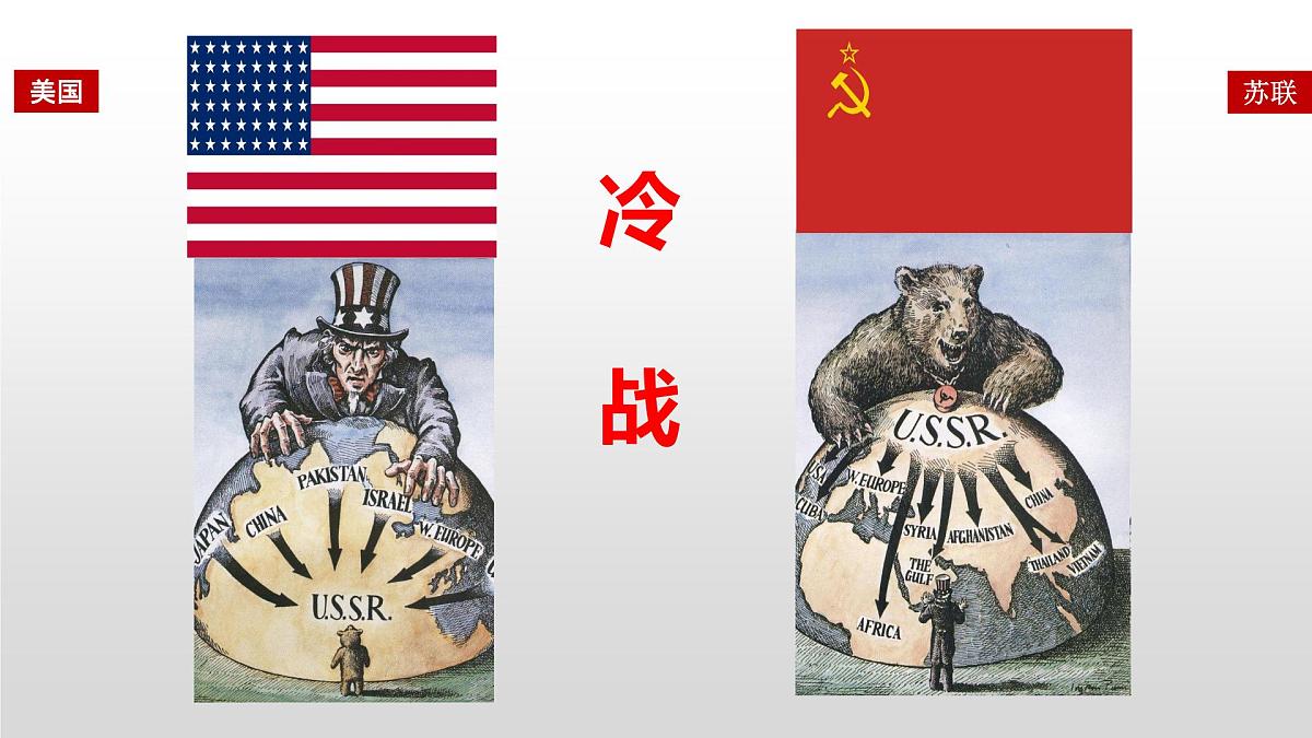 第18课 冷战与国际格局的演变-2024-2025学年度高中历史教学课件(部编版中外历史纲要下册)第1页