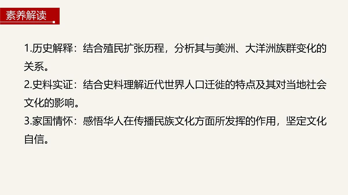 第7课 近代殖民活动和人口的跨地域转移-2024-2025学年度高中历史教学课件(部编版选择性必修3)第4页