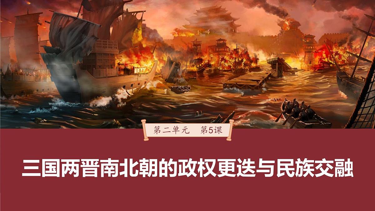 第5课 三国两晋南北朝的政权更迭与民族交融-2024-2025学年度高中历史教学课件(部编版中外历史纲要上册)第2页