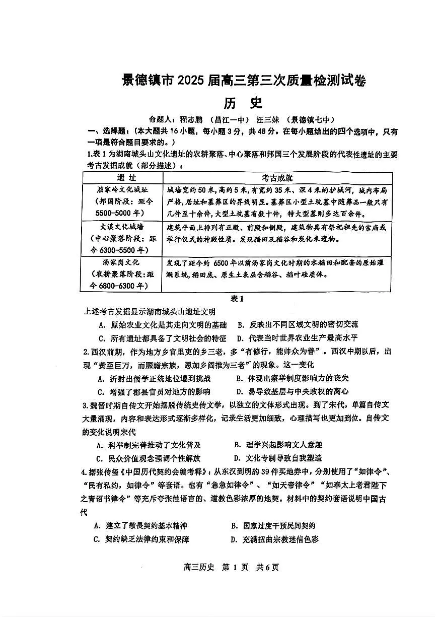 历史第1页