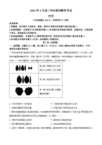 2025届广西壮族自治区高三下学期二模（高考模拟）考试历史试题（原卷版+解析版）