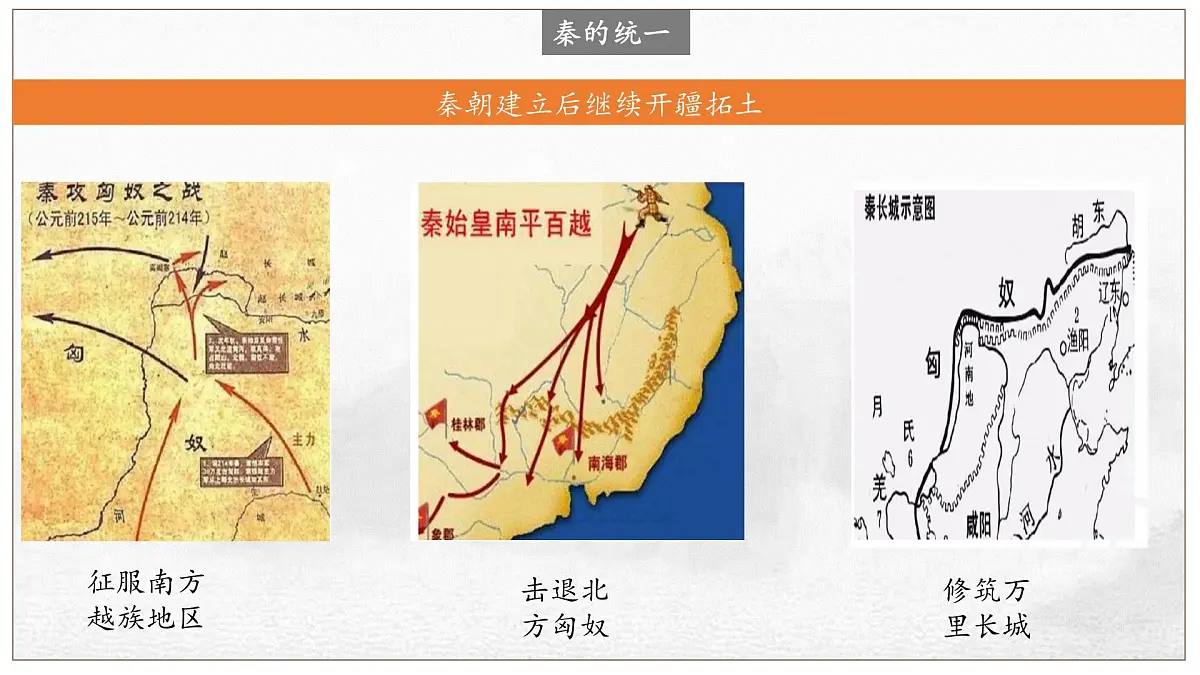 人教统编版高中历史必修上 1-3《秦统一多民族封建国家的建立》课件第6页
