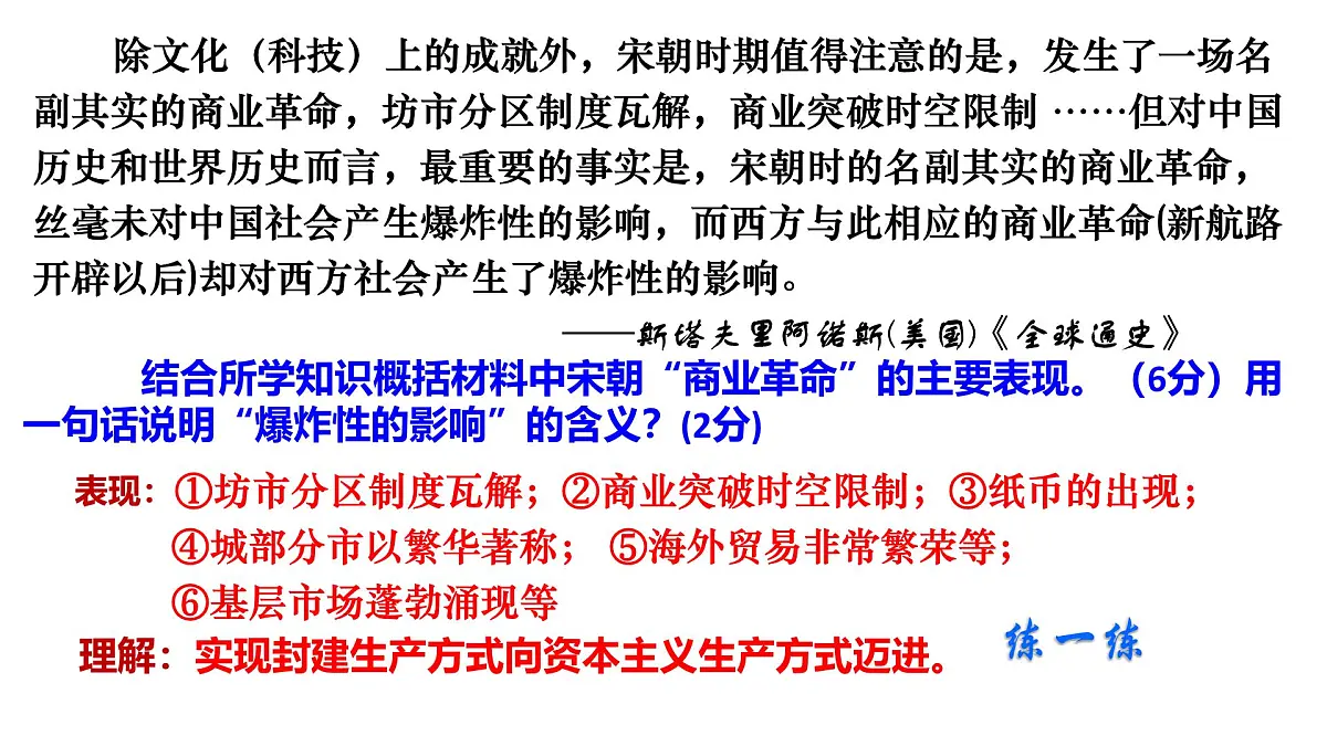 人教统编版高中历史必修上 3-11课件:辽宋夏金元的经济、社会与文化第4页