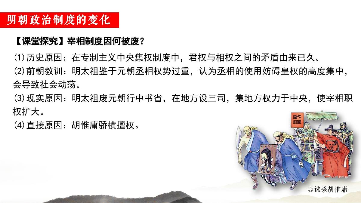 人教统编版高中历史必修上 4-12《从明朝建立到清军入关》课件第5页