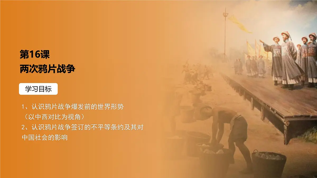 人教统编版高中历史必修上 5-15课件:两次鸦片战争第2页