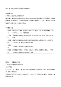 高中历史人教统编版(必修)中外历史纲要(上)全民族浴血奋战与抗日战争的胜利教学设计