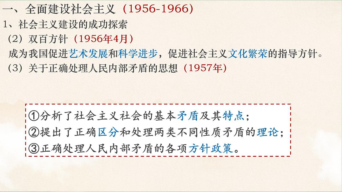 人教统编版高中历史必修上 9-26《社会主义建设在探索中曲折发展》课件第4页